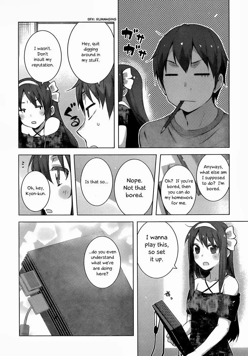 Nagato Yuki-chan No Shoushitsu Chapter 38 7